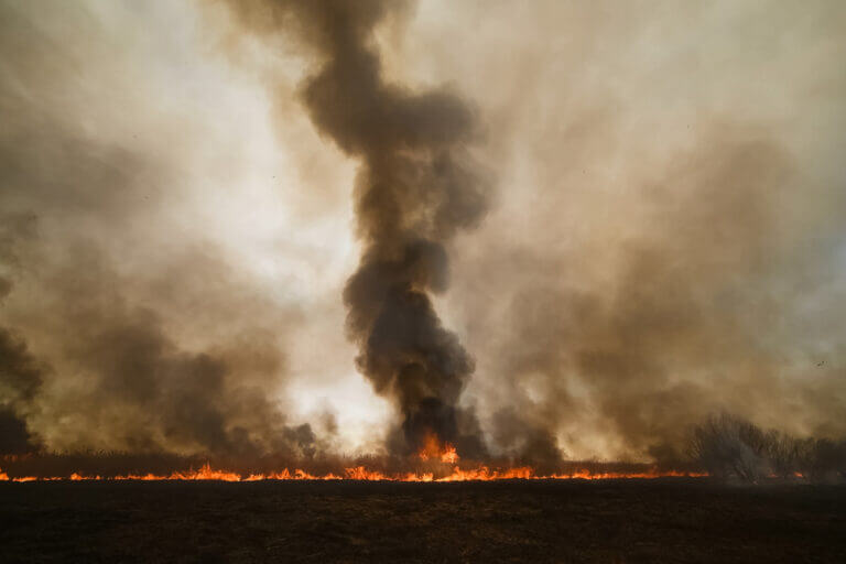 Incendio in Siberia