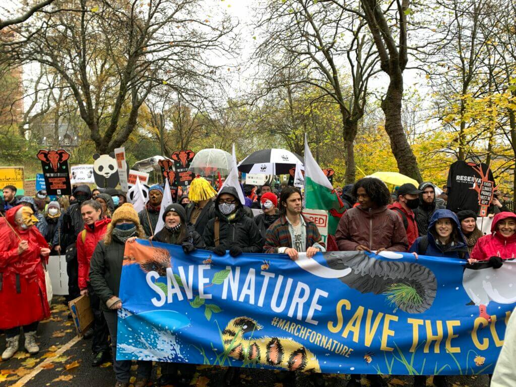 Manifestazione COP26