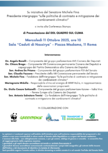 legge Clima presentazione