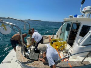 Attività del WWF nella penisola del Sinis per raccolta ghost gear