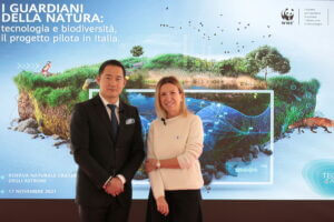 Presentazione progetto Huawei e WWF "Guardiani della Natura"