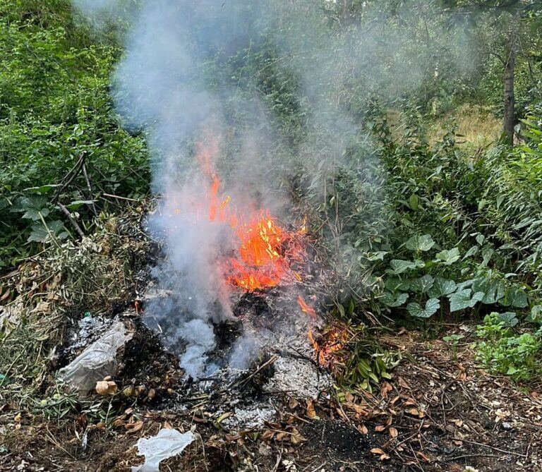 incendio Caserta